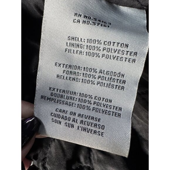 Levi’s Men’s Sz XL Black Midweight Military Field Utility Jacket Quilted Lining - Picture 7 of 15